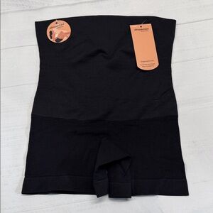 Shapermint NWT Black All Day Every Day High Waisted Shaper Boyshort Shapewear